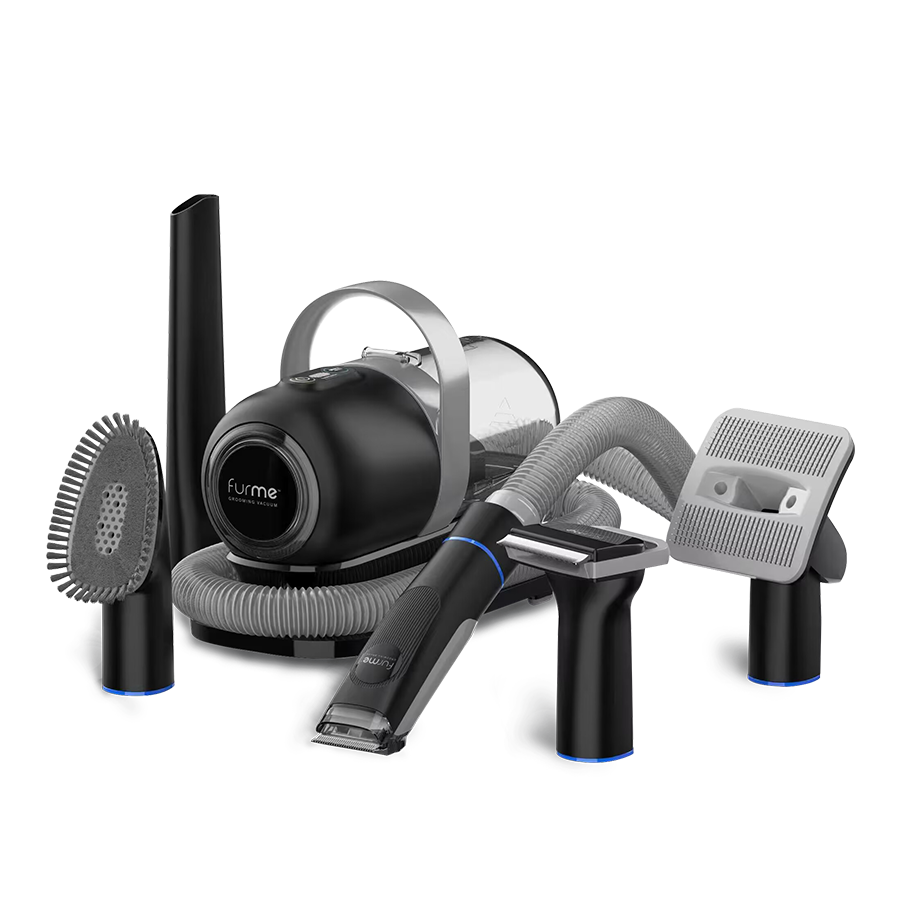 furMe Pet Grooming Vacuum 5 in 1 Vacuum Grooming Pin Brush De